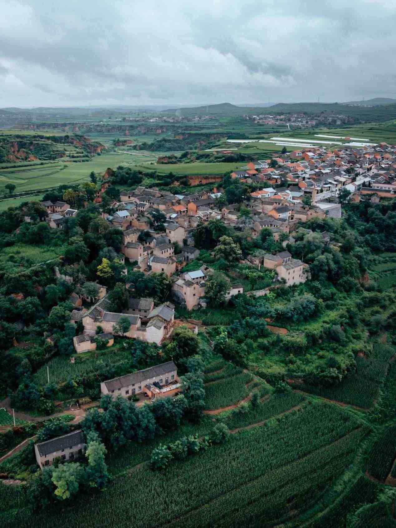 俯瞰永寧寨村。邱活攝