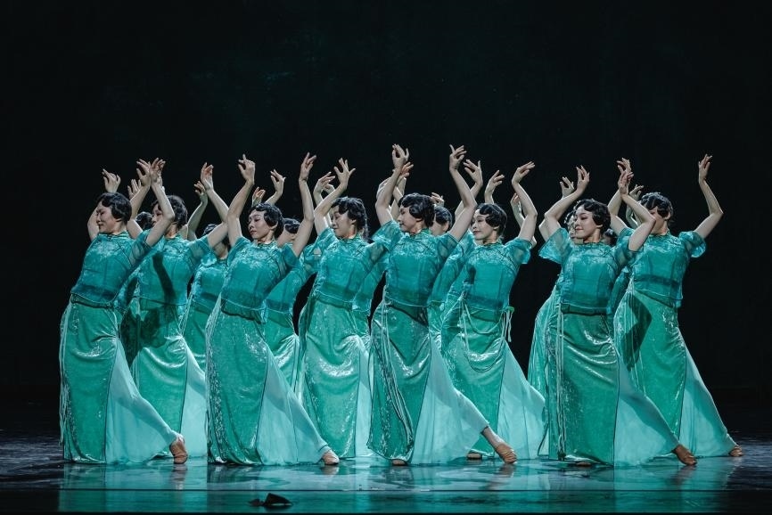 舞劇《熱血當歌》演出現(xiàn)場。主辦方供圖