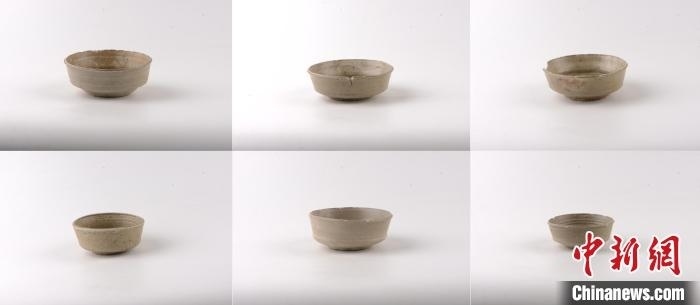 商周時(shí)期原始瓷碗。 寧波市文化遺產(chǎn)管理研究院供圖