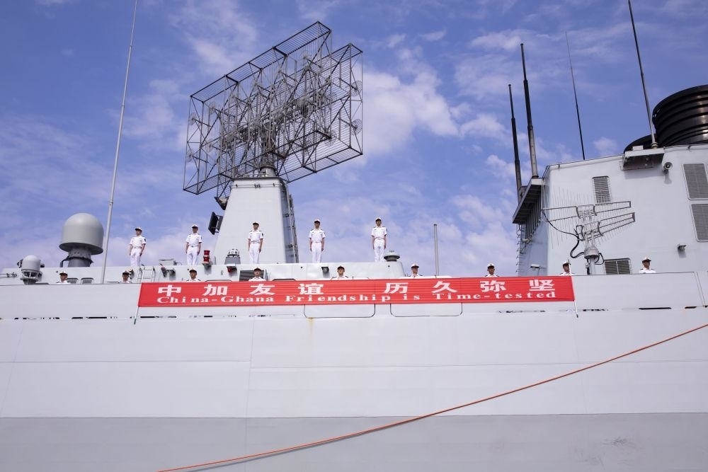 2023年6月27日，中國海軍第43批護航編隊抵達加納特馬港碼頭，開始對加納進行為期4天的友好訪問。