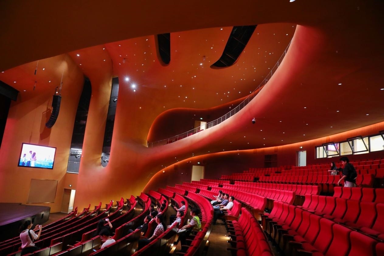 劇場內(nèi)部空間?！吨袊?jīng)濟周刊》記者 肖翊攝