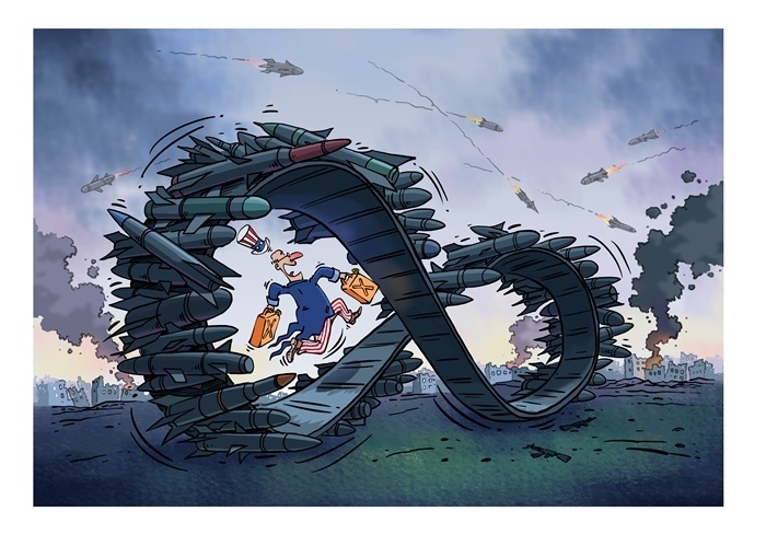 漫畫(huà)作者：馬宏亮（人民網(wǎng)版權(quán)圖片，未經(jīng)授權(quán)請(qǐng)勿轉(zhuǎn)載。）