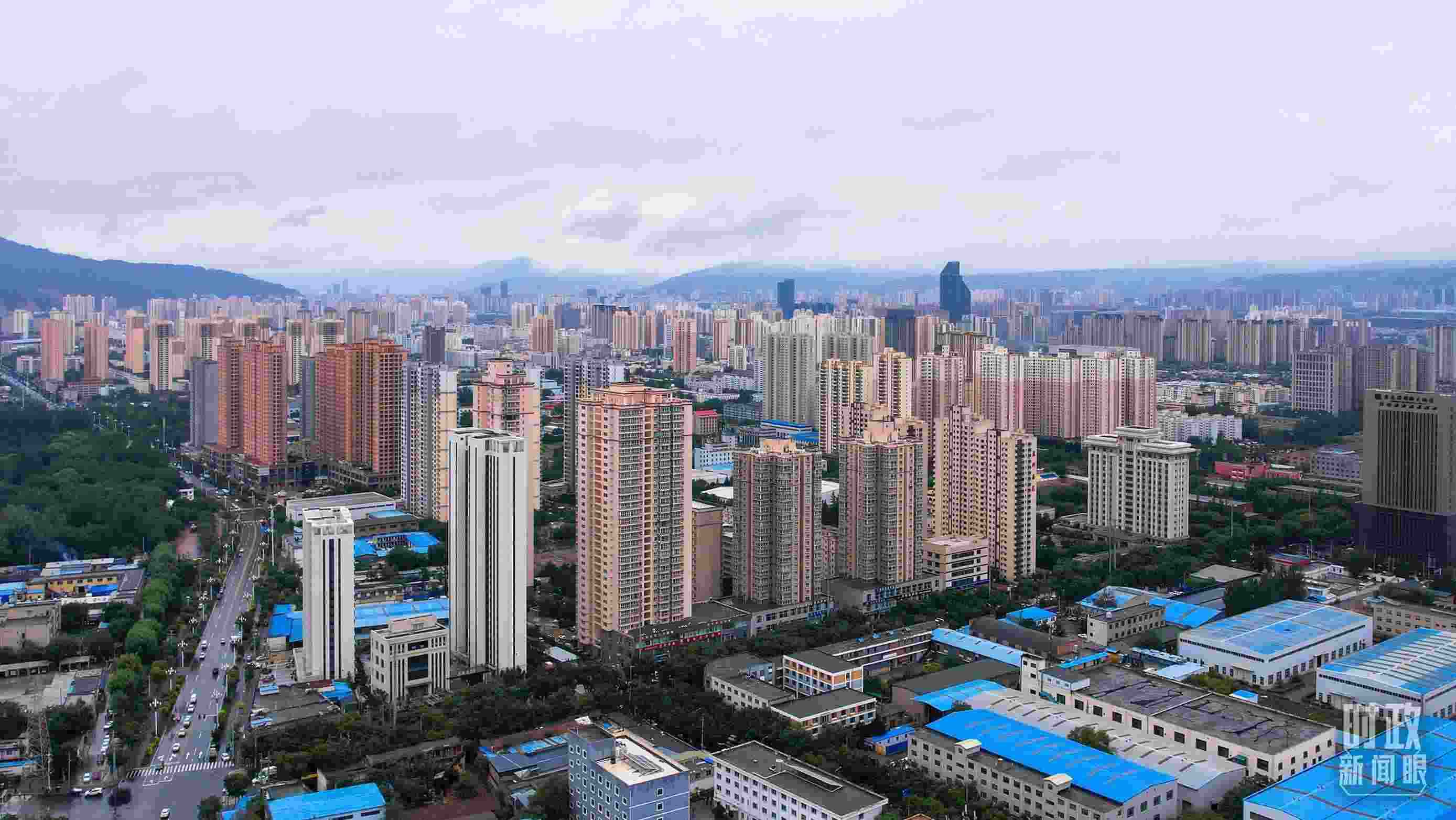 △蘭州。（總臺記者馬凌峰拍攝）