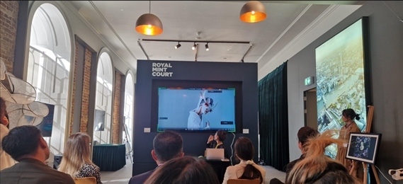 中英青年數(shù)字創(chuàng)意產(chǎn)學交流會現(xiàn)場。逸麟 攝