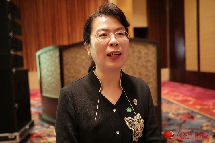 北京外國(guó)語(yǔ)大學(xué)亞洲學(xué)院院長(zhǎng)、中國(guó)馬來(lái)研究中心主任蘇瑩瑩教授接受人民網(wǎng)采訪。人民網(wǎng) 王婧攝