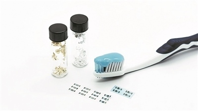  一種基于酞菁銅的晶體管研發(fā)成功。圖片來源：美國趣味工程網(wǎng)站