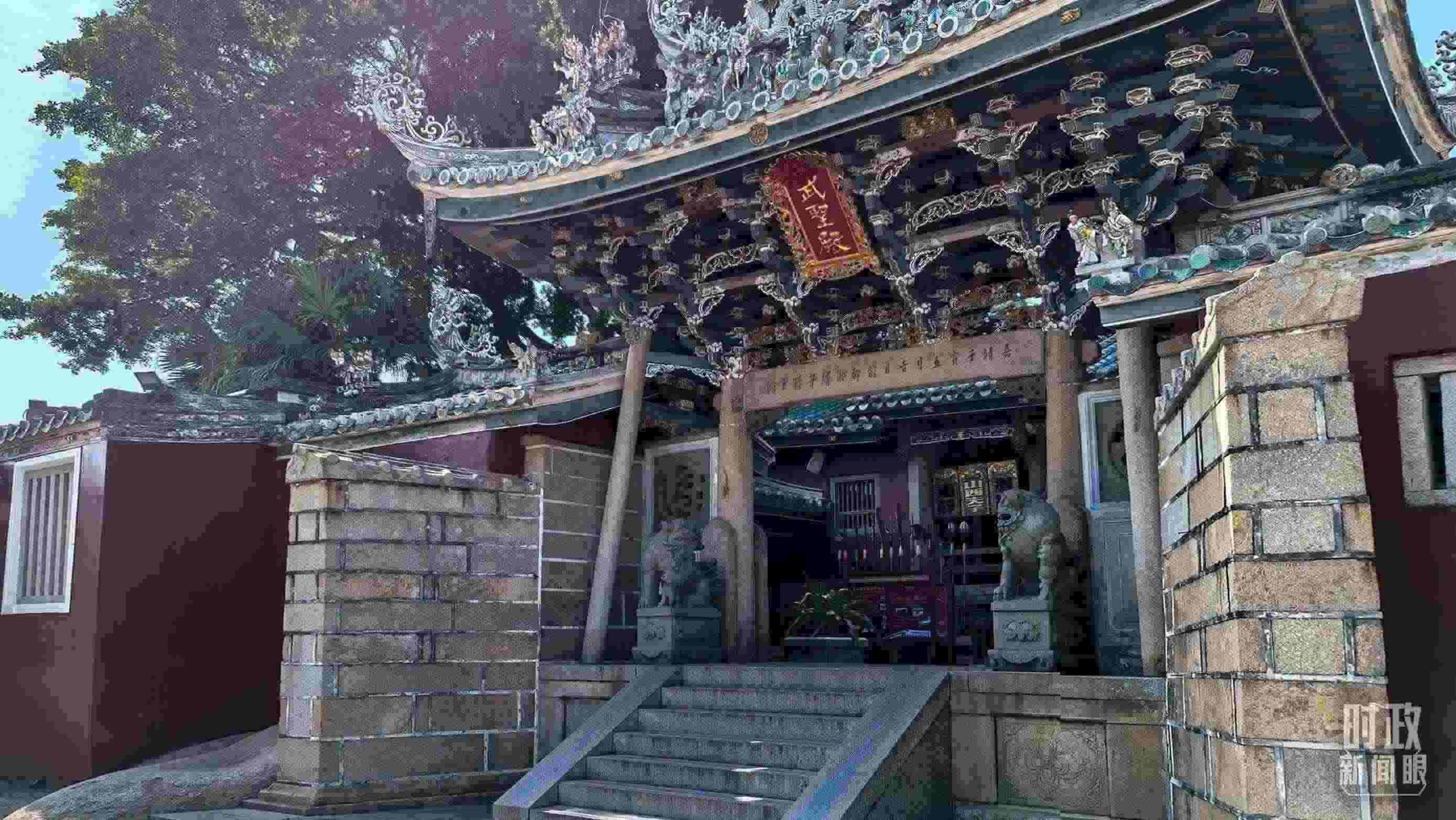 △關(guān)帝文化產(chǎn)業(yè)園。（總臺(tái)央視記者陸泓宇拍攝）