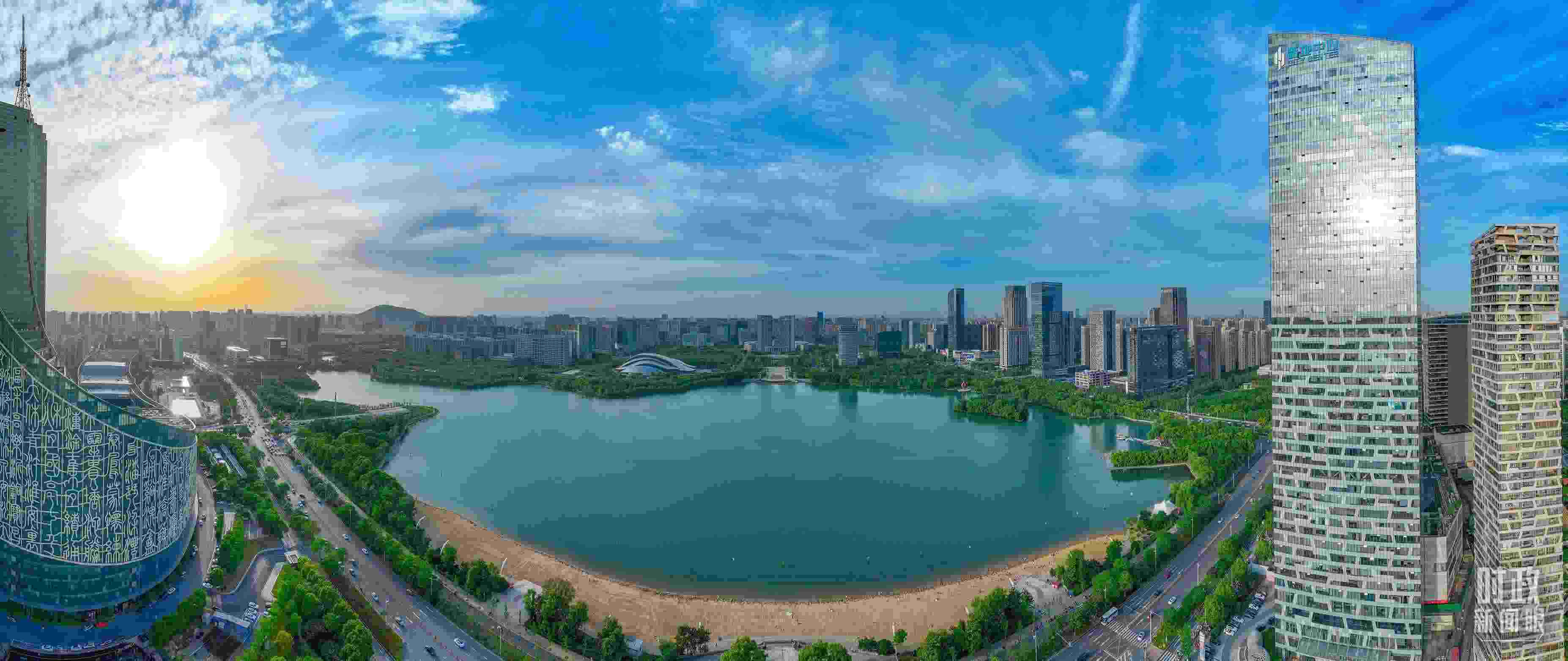 △安徽省合肥市。（合肥市蜀山區(qū)融媒體中心葛慶釗供圖）