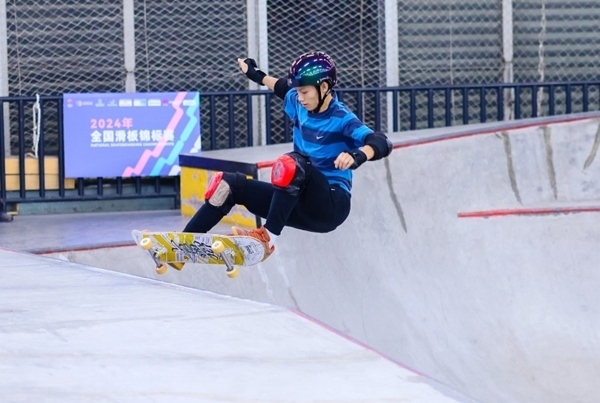 陳燁在比賽中。賽事組委會(huì)供圖