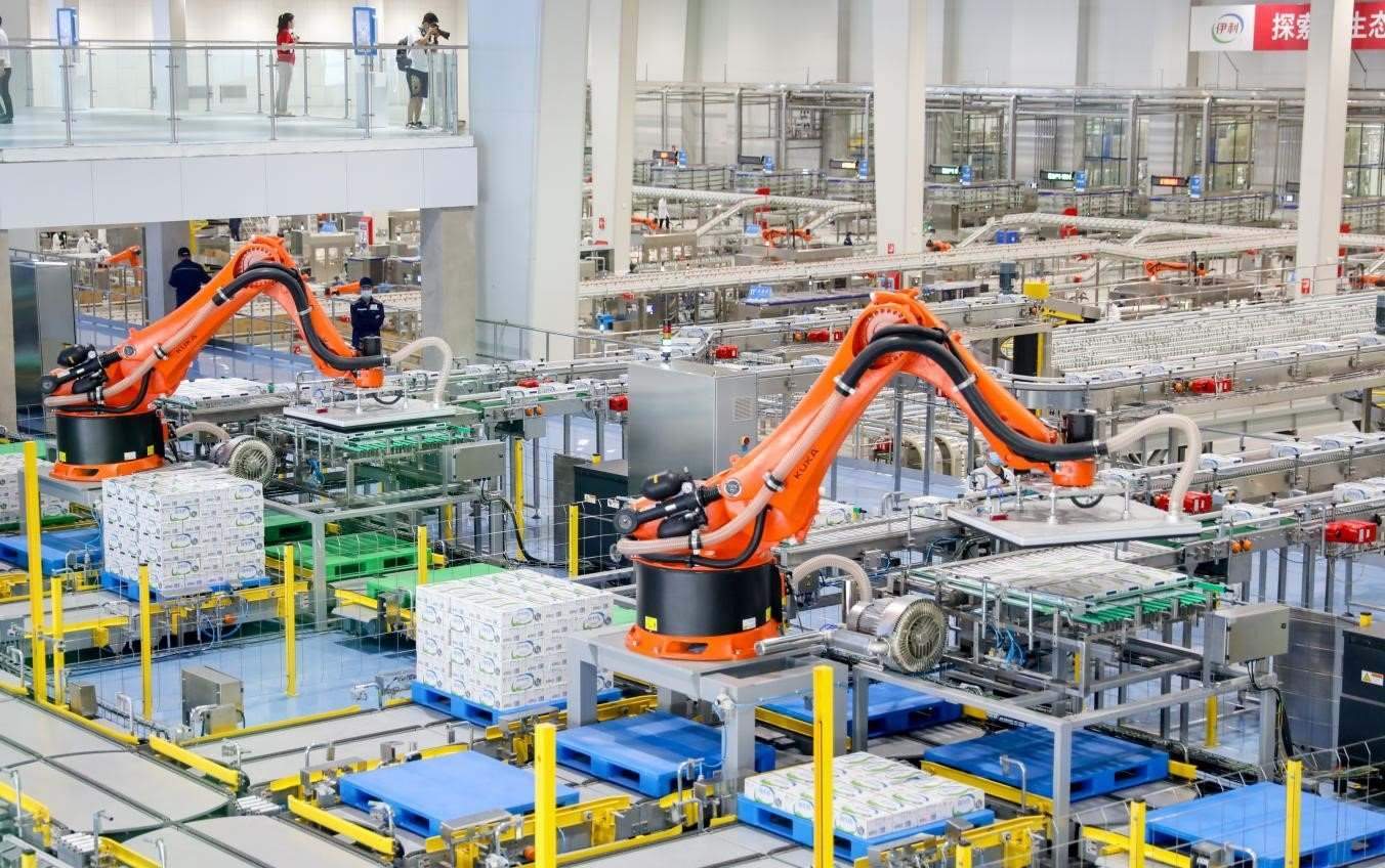 伊利數(shù)智化布局領跑行業(yè)。（受訪者供圖）