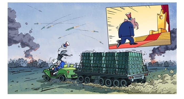 漫畫作者：馬宏亮（人民網(wǎng)版權(quán)圖片，未經(jīng)授權(quán)請勿轉(zhuǎn)載。）