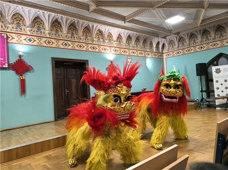 托倫雅蓋隆學院禮堂巡演現(xiàn)場。主辦方供圖。