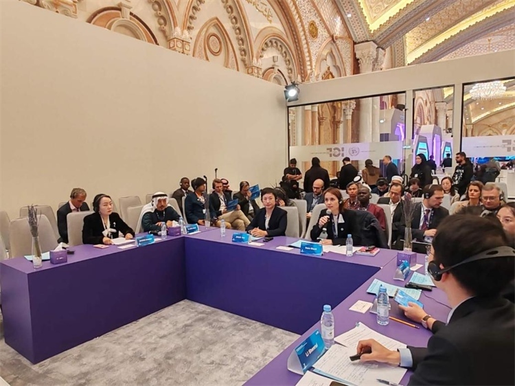 圖為與會(huì)代表圍繞主題進(jìn)行發(fā)言討論。中國(guó)傳媒大學(xué)供圖。