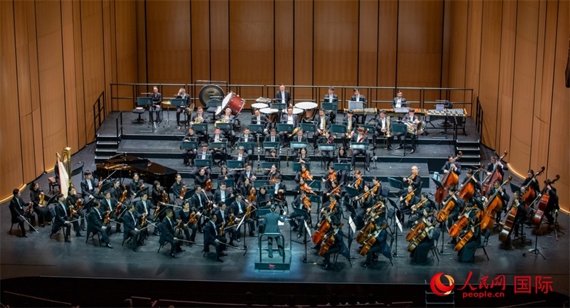 音樂會現(xiàn)場。人民網(wǎng) 塔里克·易卜拉欣攝