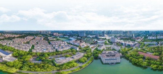 成都理工大學全景航拍圖。成都理工大學供圖