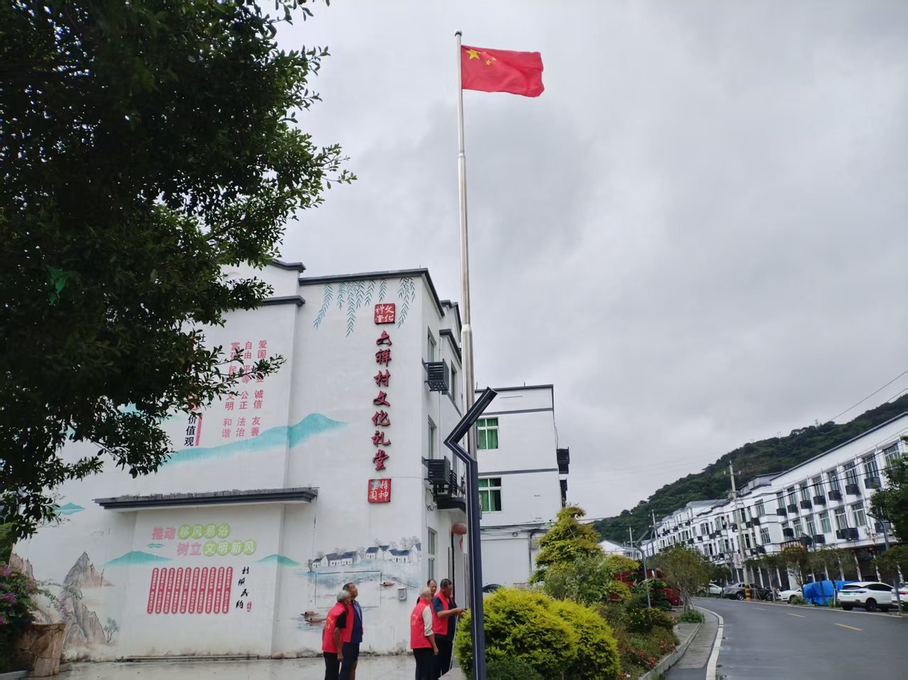 永興村一景（永興現(xiàn)為六祥行政村下的自然村之一）。蒼南縣金鄉(xiāng)鎮(zhèn) 供圖