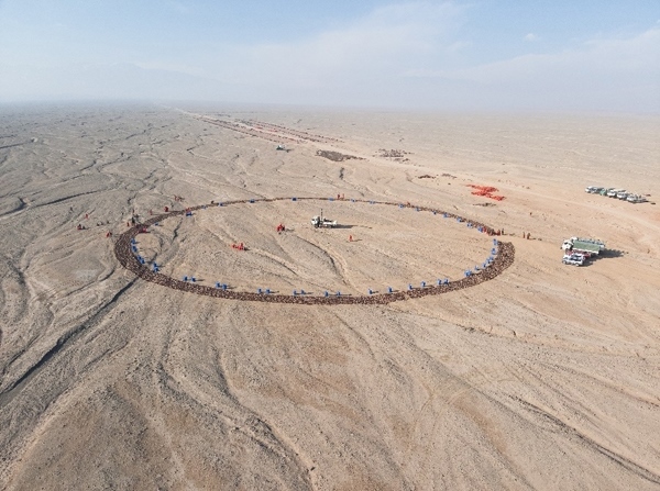 無線節(jié)點(diǎn)儀器檢測現(xiàn)場。受訪者供圖