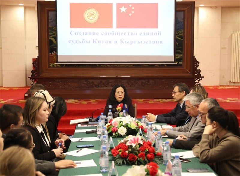 活動現(xiàn)場。中國駐吉爾吉斯斯坦使館供圖