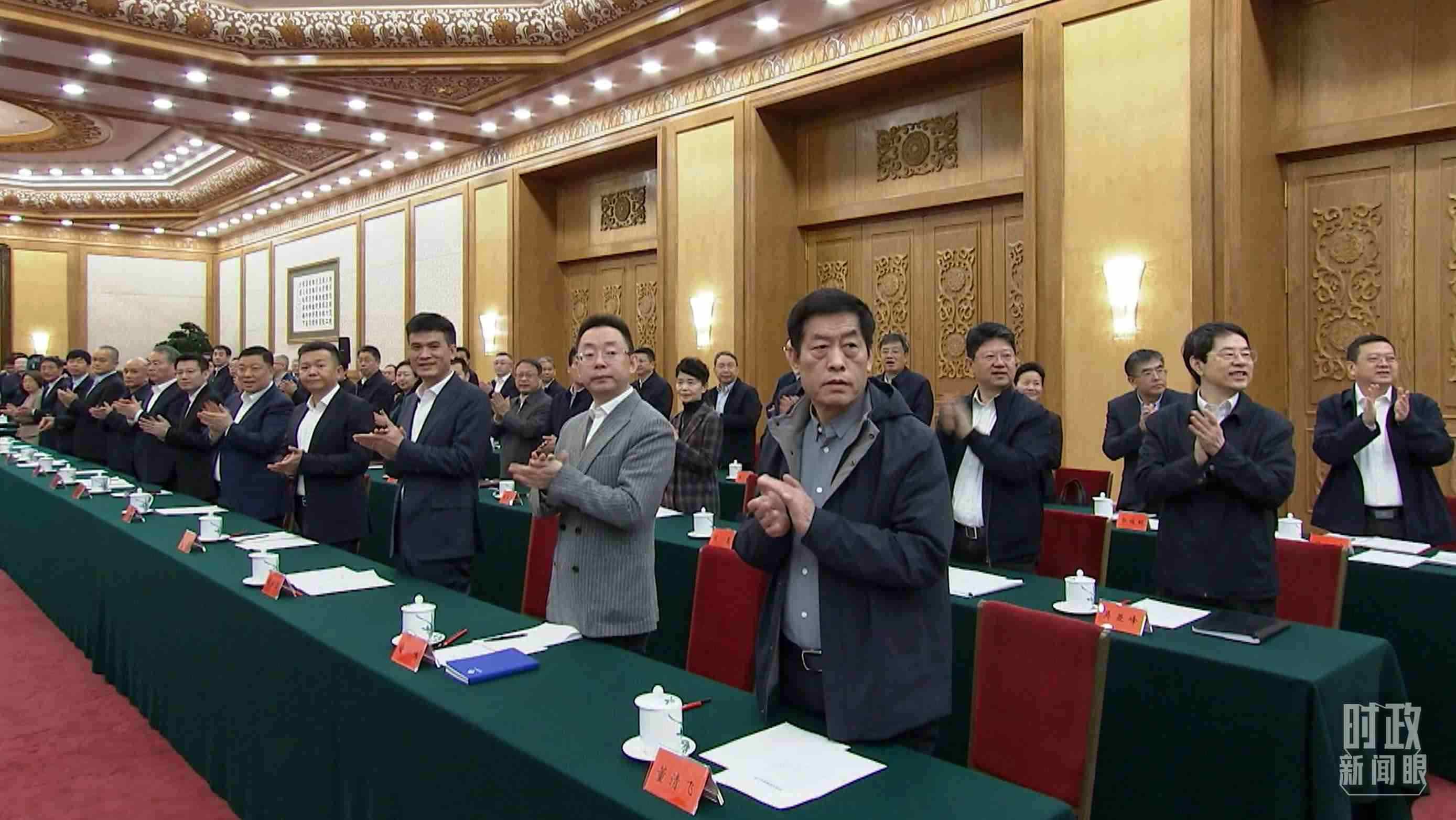 △2月17日，民營企業(yè)座談會(huì)現(xiàn)場。