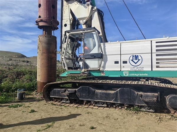 貝特瑞在科技城的工廠正在順利建設(shè)中。采訪方供圖