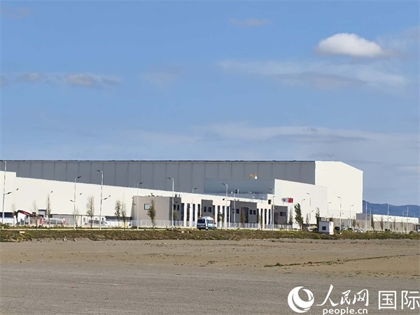 科技城內(nèi)已經(jīng)建成的工廠。人民網(wǎng)記者 黃培昭攝