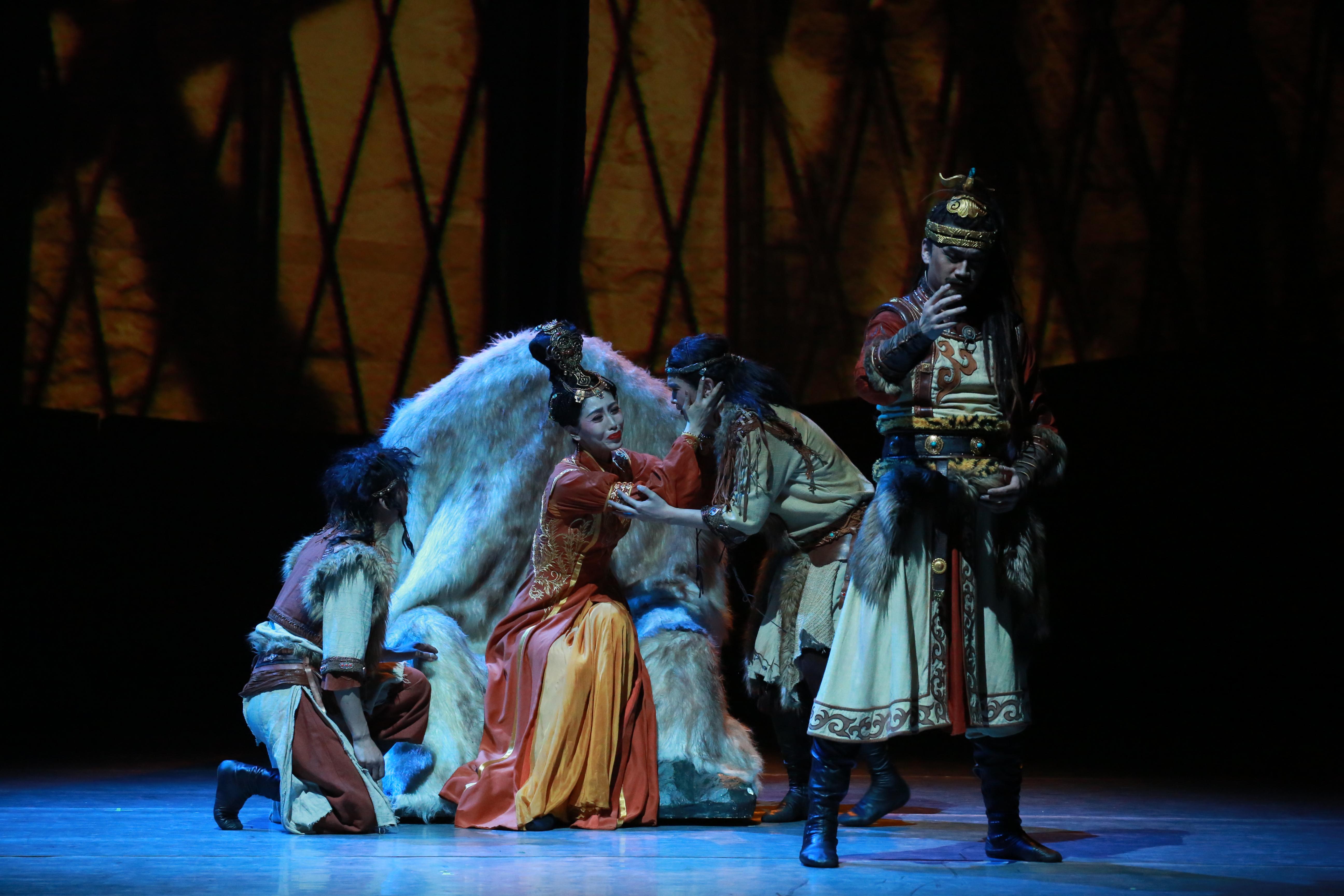 舞劇《胡笳十八拍》劇照。主辦方供圖