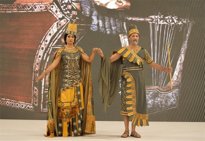 伊拉克時尚館舉辦的時裝展。伊拉克時尚館供圖