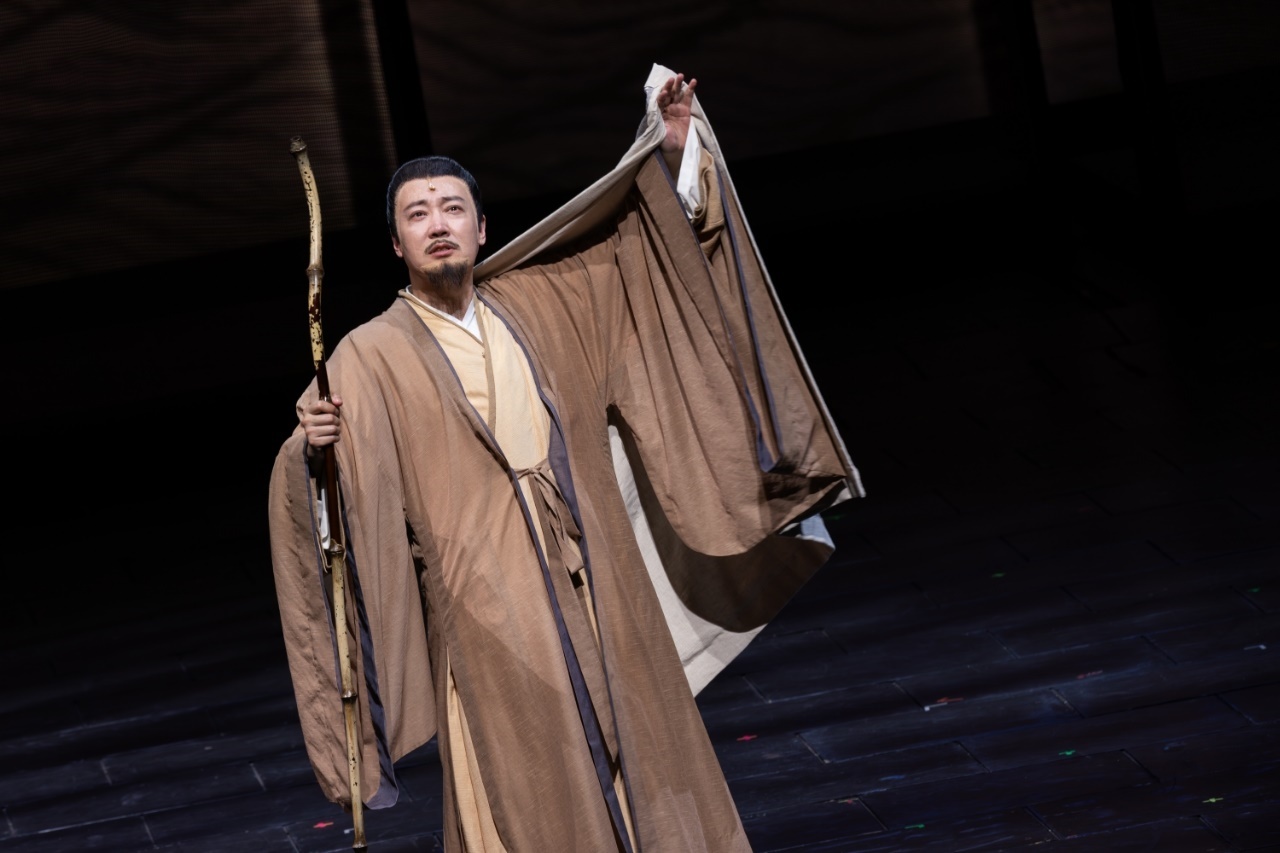 《蘇堤春曉》演出現(xiàn)場。國家話劇院供圖