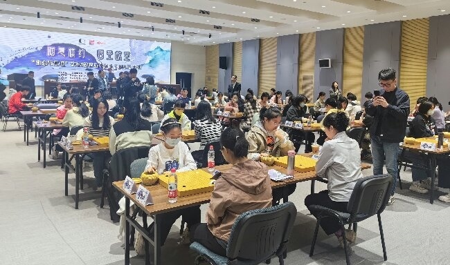 比賽現(xiàn)場(chǎng)。人民網(wǎng)記者 李乃妍攝