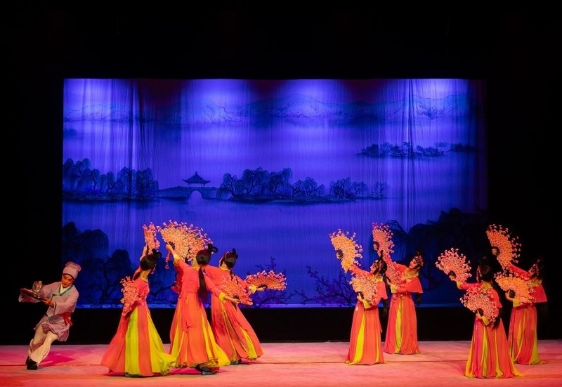 演出現(xiàn)場。中國駐匈牙利大使館供圖