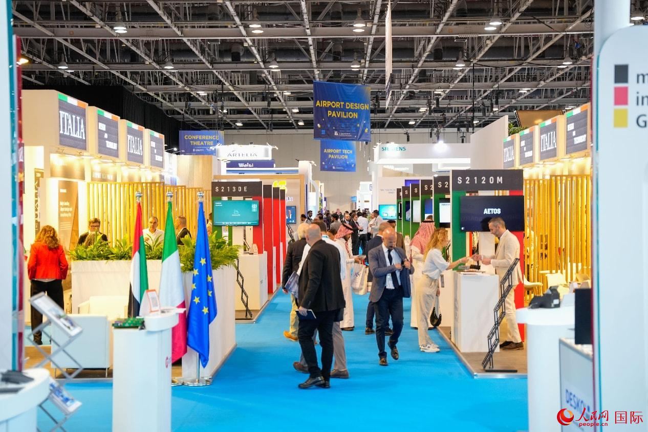 展會(huì)一景。人民網(wǎng)塔里克·易卜拉欣攝