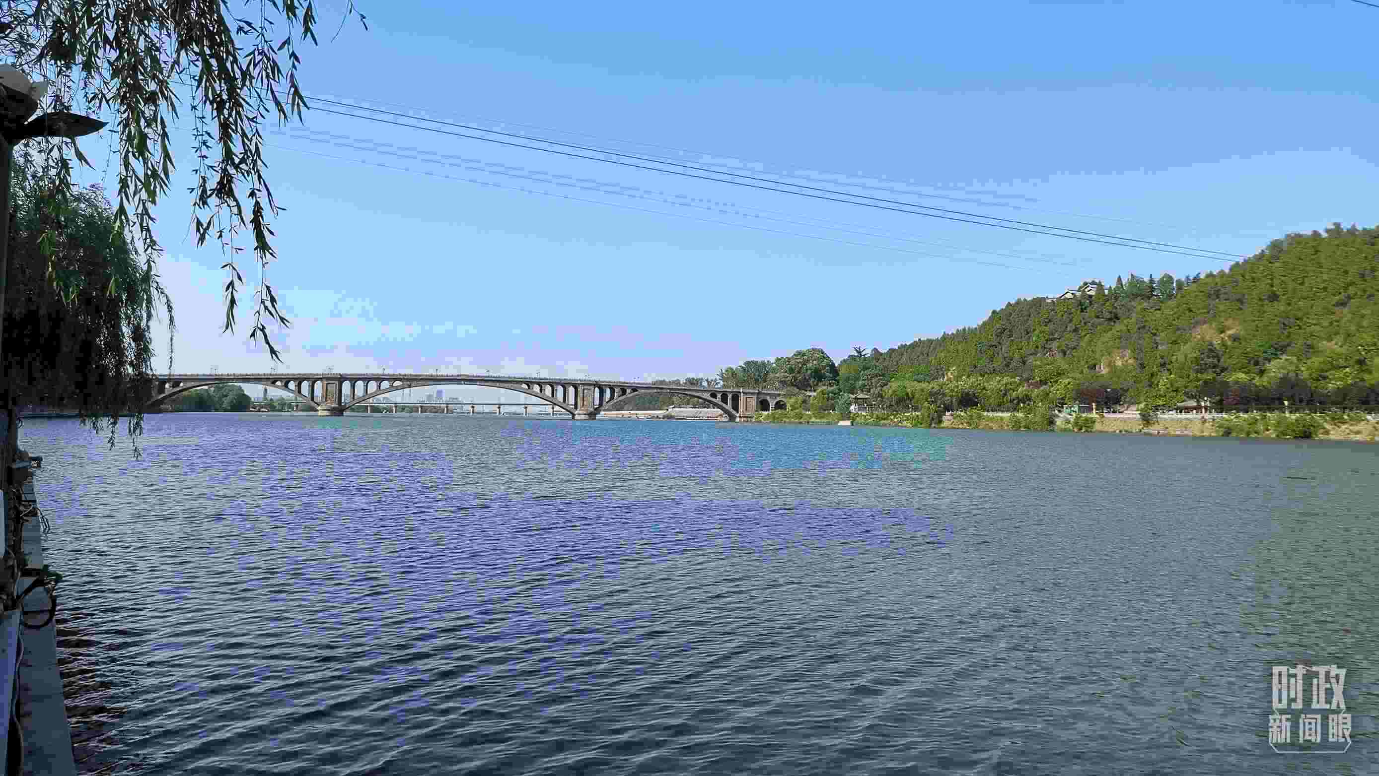 △伊河。（總臺央視記者范一鳴拍攝）