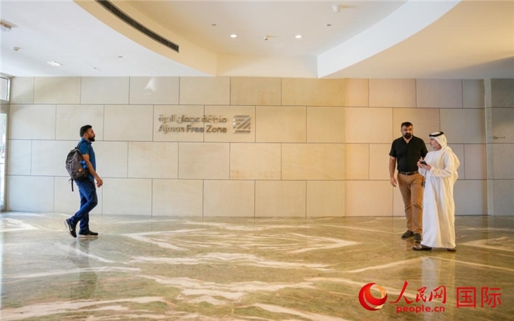 阿治曼自由區(qū)始建于1988年，阿治曼中國城設立于自由區(qū)內(nèi)。人民網(wǎng) 塔里克·易卜拉欣攝